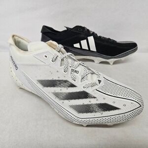 Adidas Adizero Electric Football Cleats IE4401 Core Black White Men's Size 9.5